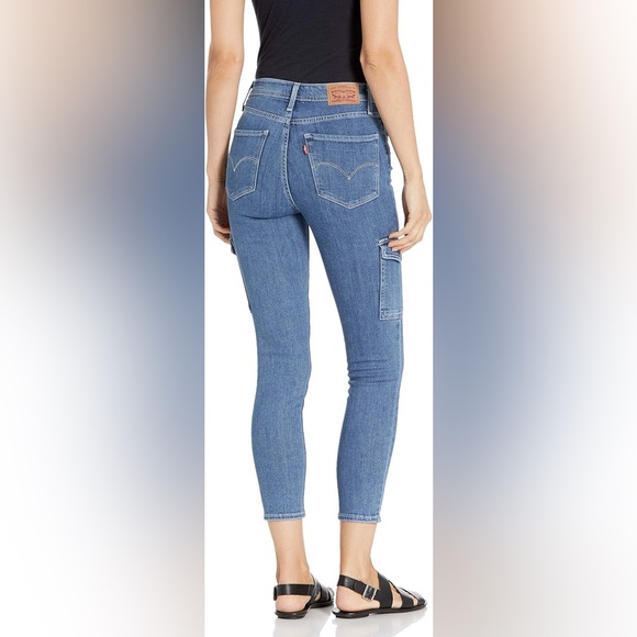 Levi's Womens 721 Skinny Utility Ankle Jeans - Picture 1 of 9